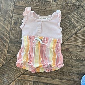 Jessica Simpson romper 6/9m